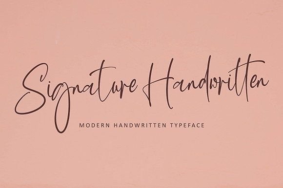 Renatha Joelia Font Poster 7
