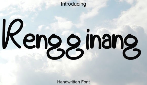 Rengginang Font Poster 1