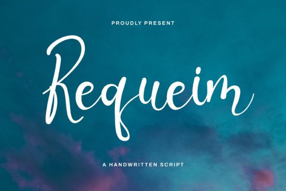 Requeim Font Poster 1