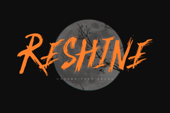 Reshine Font Poster 1