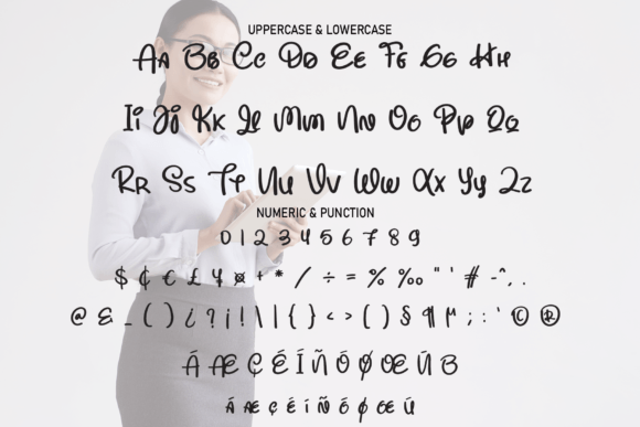 Respect the Teacher Font Poster 7