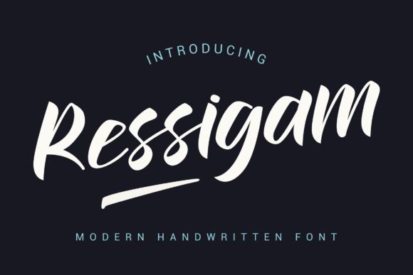 Ressigam Font