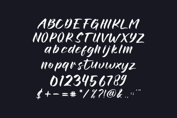 Ressigam Font Poster 5