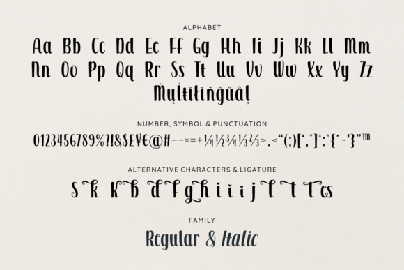 Restika Font Poster 4