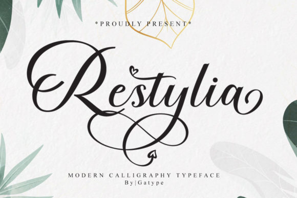 Restylia Font Poster 1