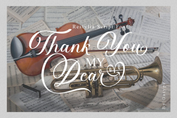 Restylia Font Poster 9