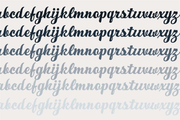 Retro Love Font Poster 5