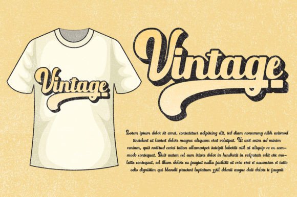 Retroday Font Poster 4
