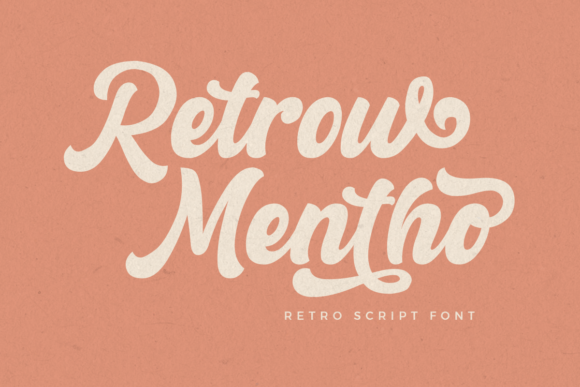 Retrow Mentho Font Poster 1