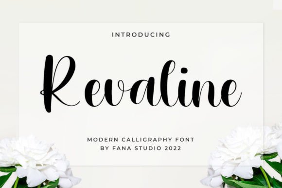 Revaline Font Poster 1