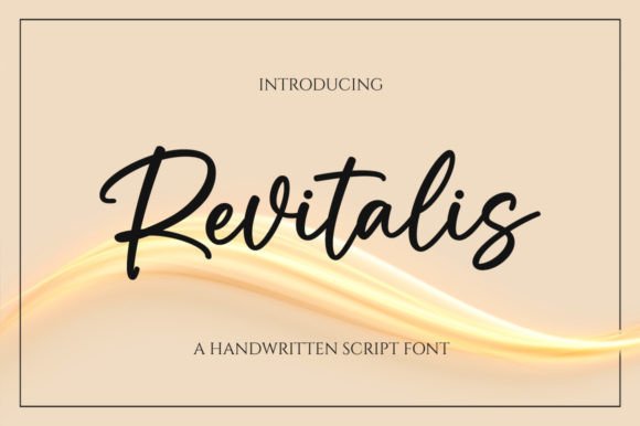 Revitalis Font Poster 1