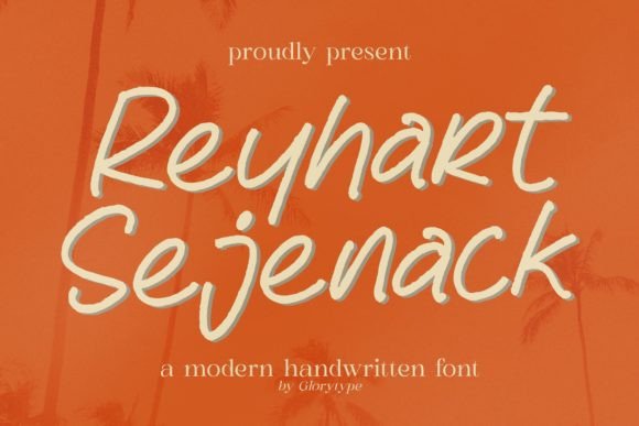 Reyhart Sejenack Font Poster 1