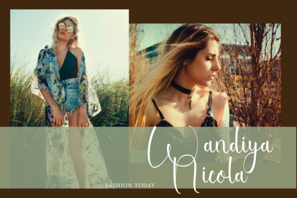 Rhianna Katrina Font Poster 8