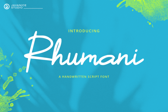 Rhumani Font Poster 1