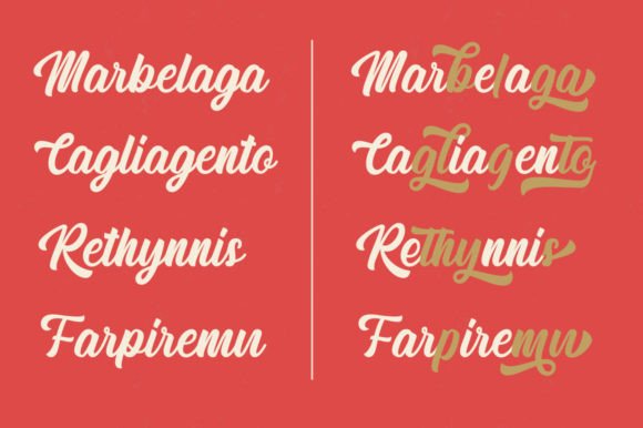 Rhythm Font Poster 4