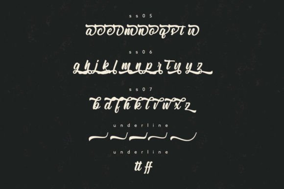 Rhythm Font Poster 10