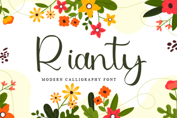 Rianty Font Poster 1