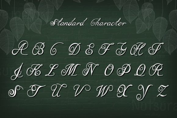 Ribbon Luxury Font Poster 4