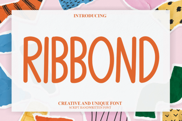 Ribbond Font Poster 1