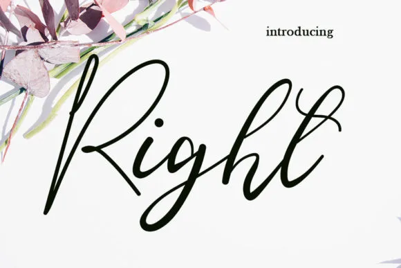 Right Font Right Font Poster 1