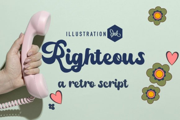 Righteous Font Poster 1