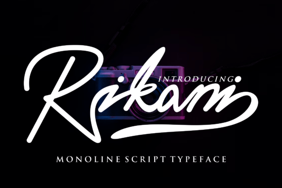 Rikani Font Poster 1