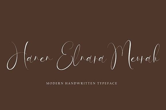 Rineta Fareky Font Poster 5