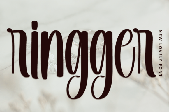 Ringger Font Poster 1