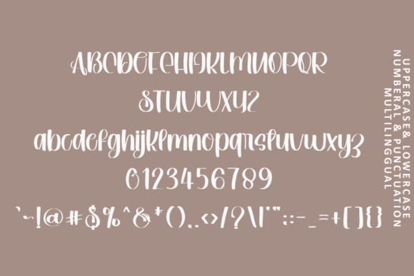 Ringger Font Poster 3