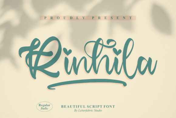 Rinhila Font Poster 1
