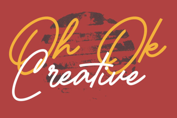 Ritchey Kish Font Poster 7