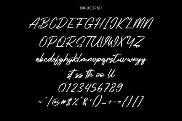 Rithmycs Script Font Font Poster 8