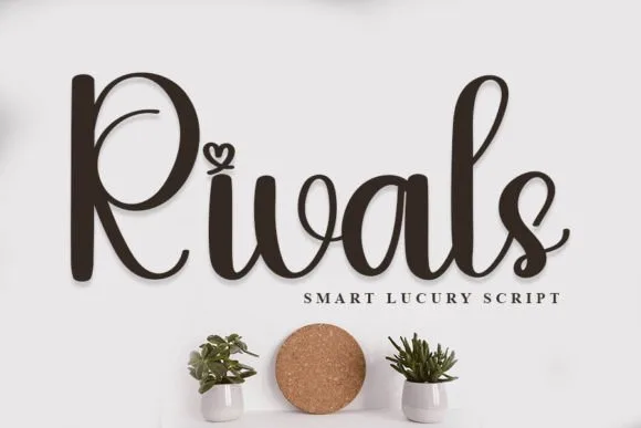 Rivals Font Rivals Font Poster 1