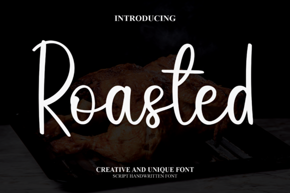 Roasted Font Poster 1