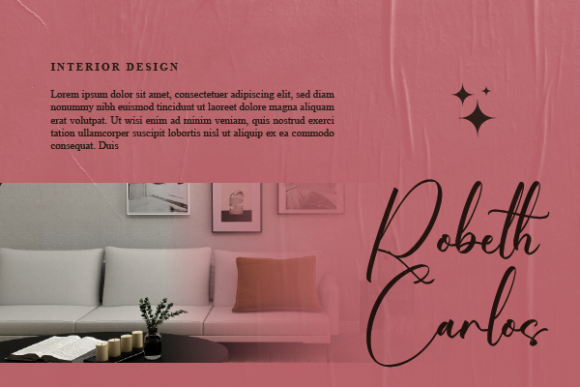 Robertson Bella Font Poster 2