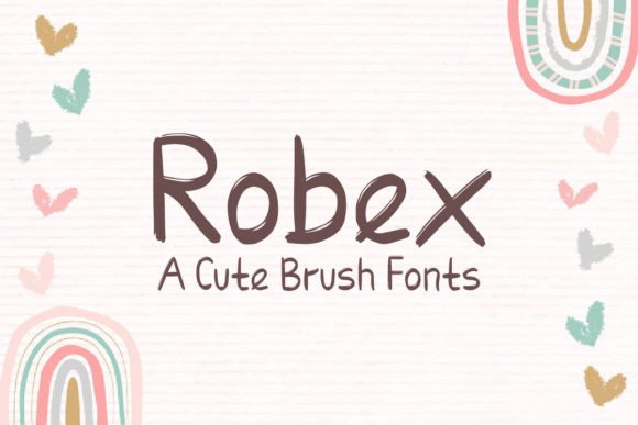 Robex Font Poster 1