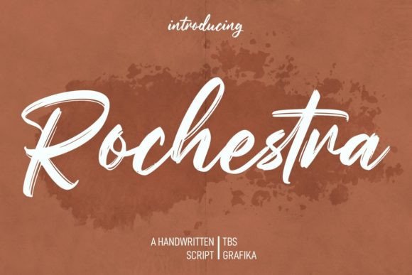 Rochestra Font Poster 1