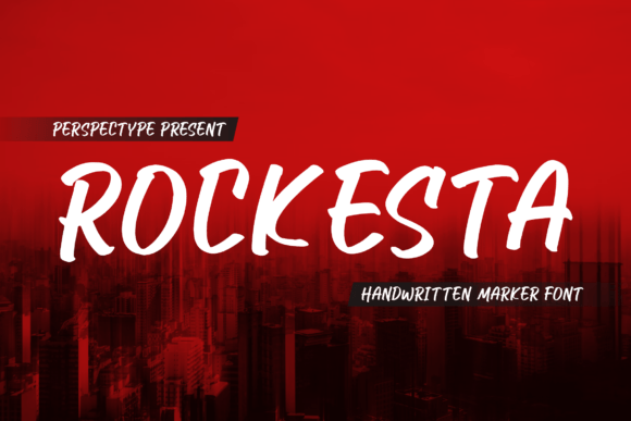 Rockesta Font Poster 1