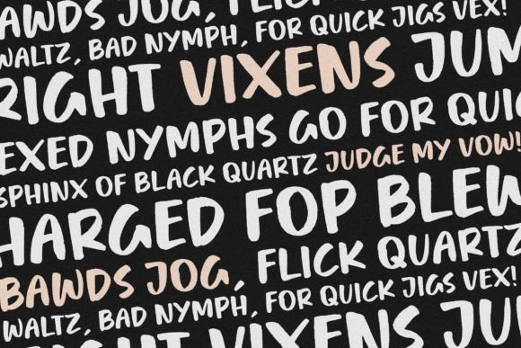 Rockfire Font Poster 5