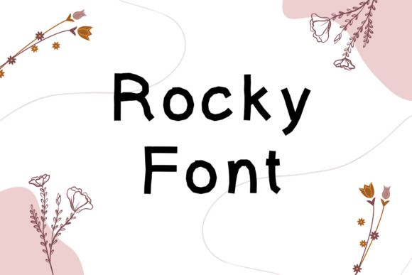 Rocky Font Poster 1