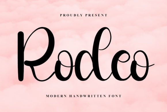 Rodeo Font Poster 1