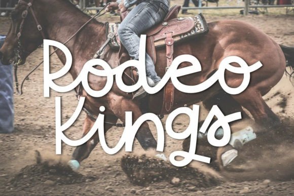 Rodeo Kings Font Poster 1