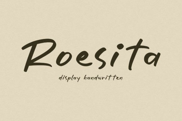 Roesita Font Poster 1