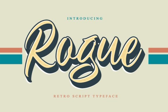 Rogue Font Poster 1