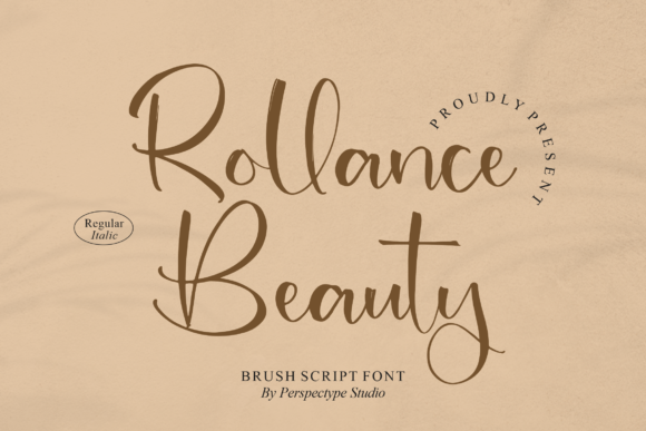 Rollance Beauty Font Rollance Beauty Font Poster 1