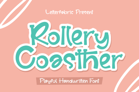 Rollery Coasther Font Poster 1