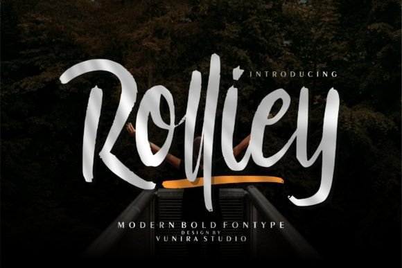 Rolliey Font Poster 1