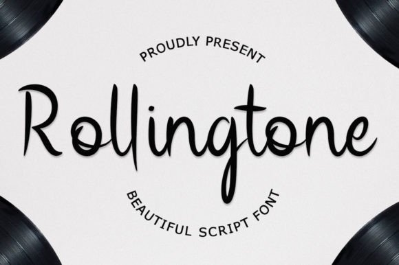 Rollingtone Font Poster 1