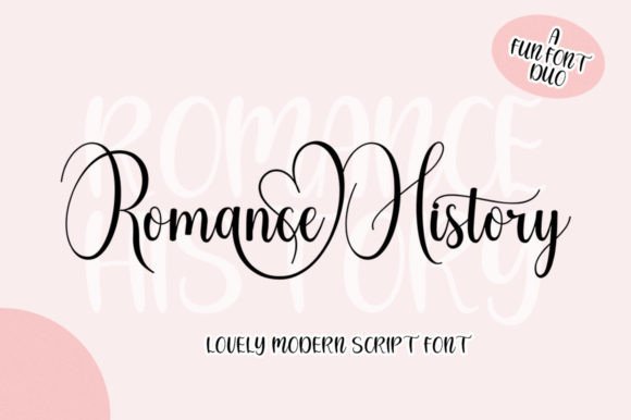 Romance History Font