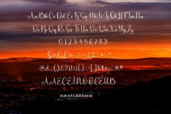Romania Font Poster 5